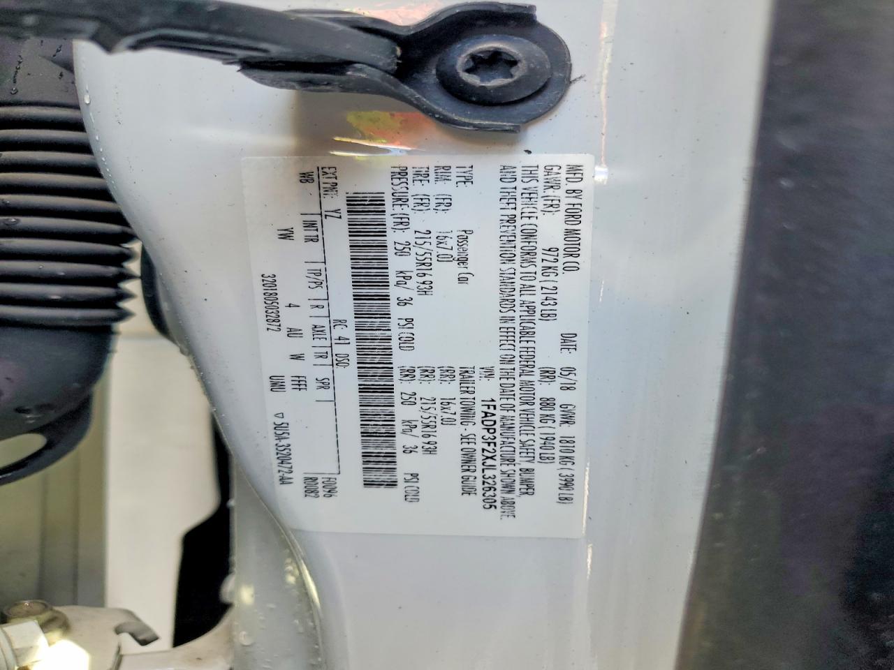 2018 FORD FOCUS SE photo 25