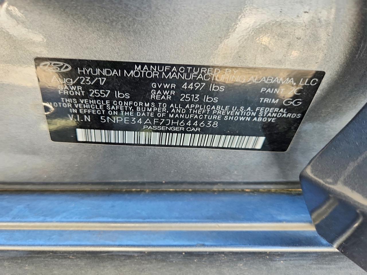2018 HYUNDAI SONATA SEL photo 23
