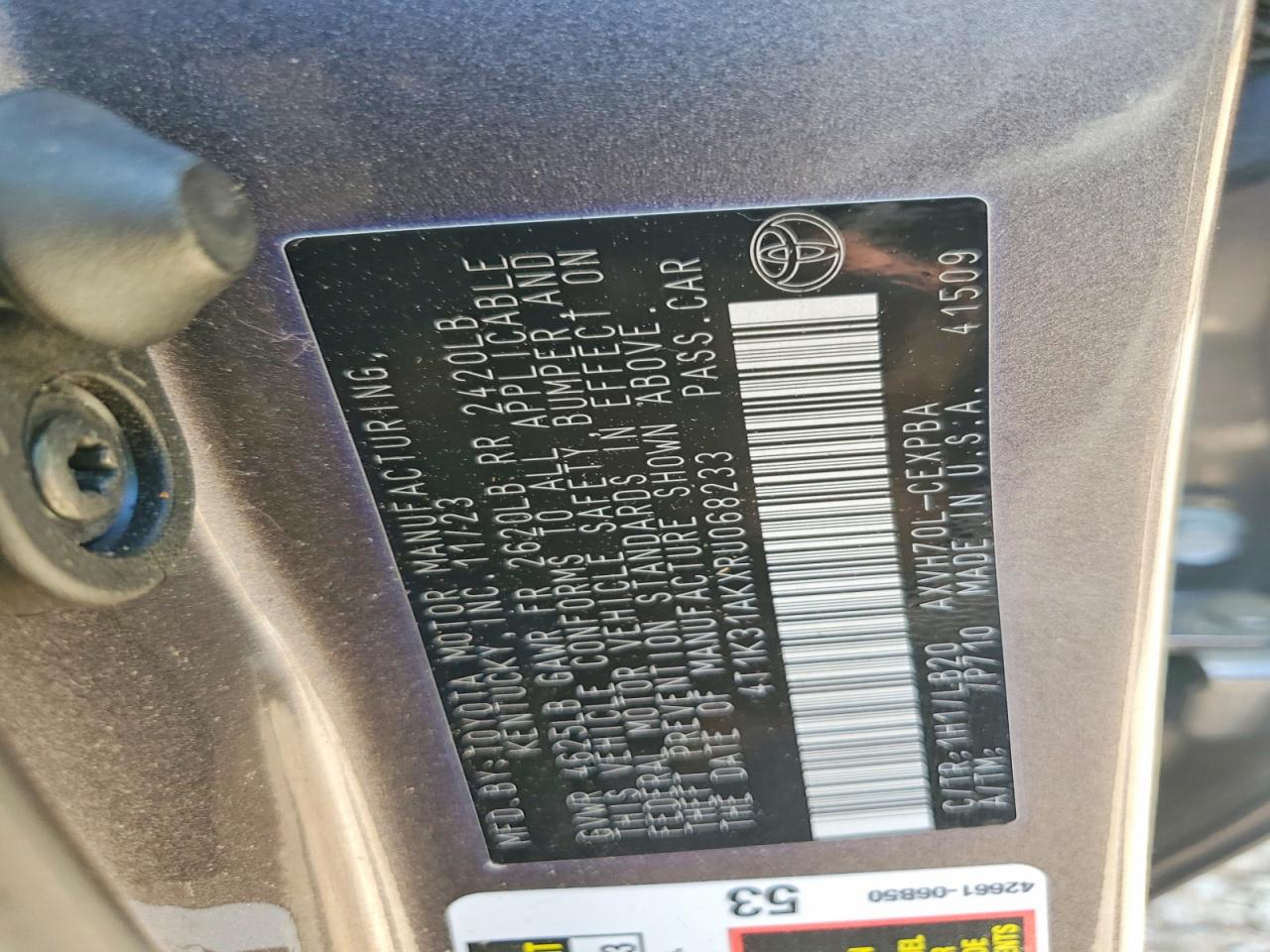 2024 TOYOTA CAMRY XSE photo 25