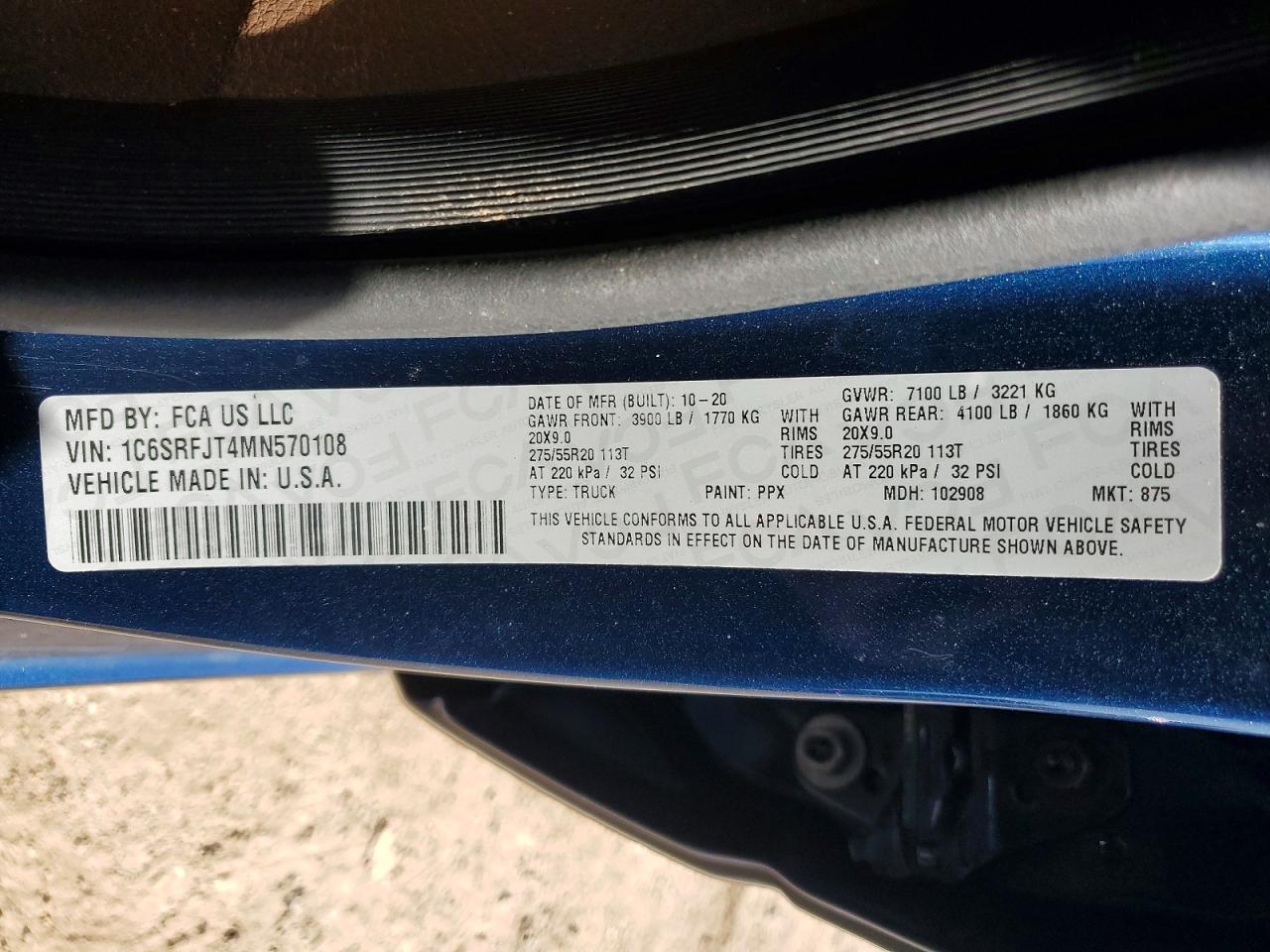 2021 RAM 1500 LARAMIE photo 23