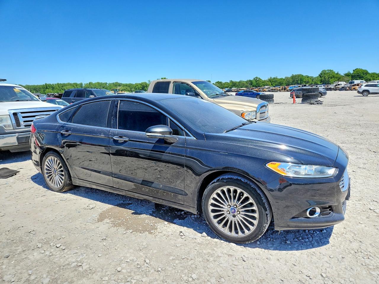 2014 FORD FUSION TITANIUM photo 4
