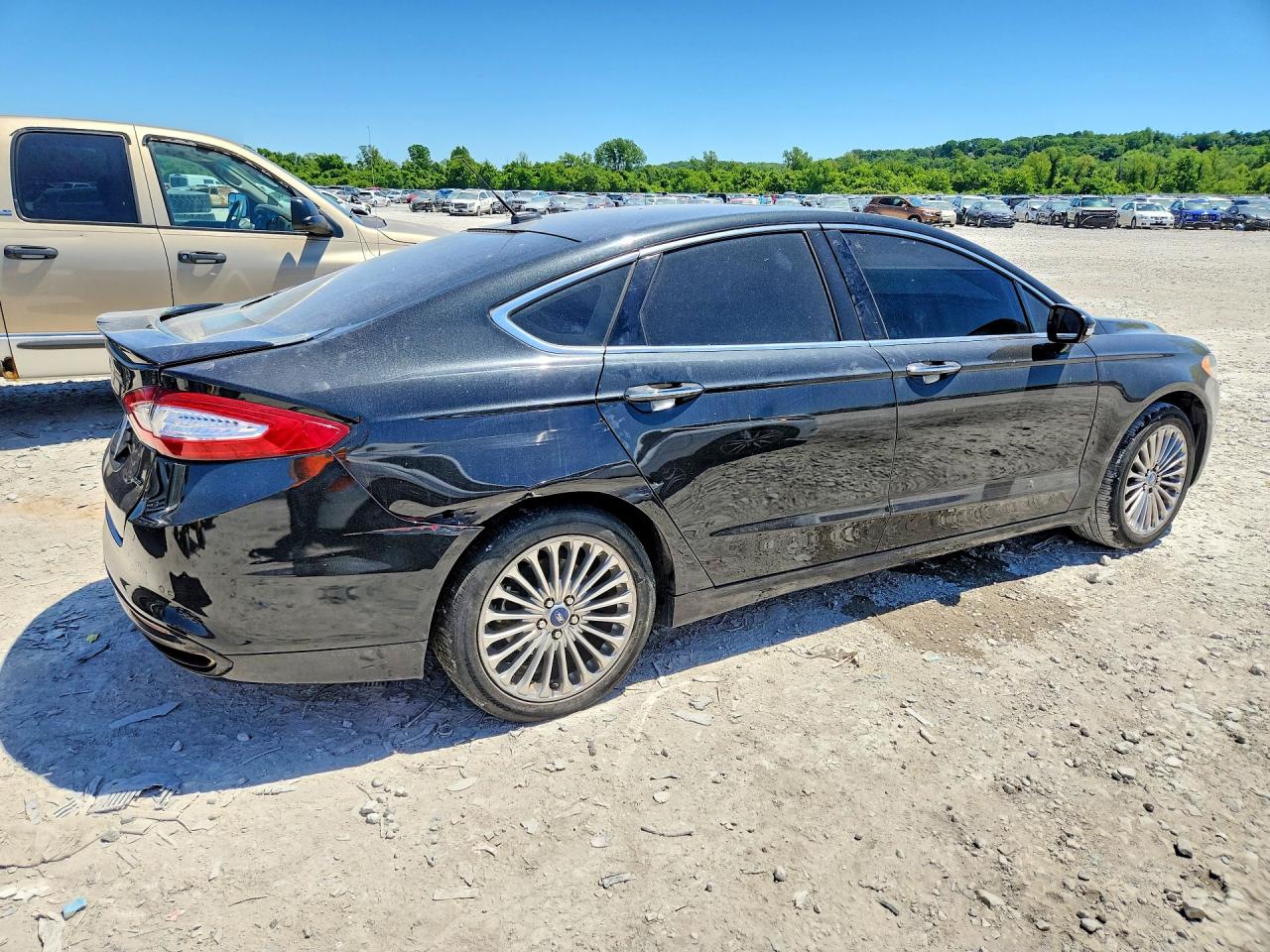 2014 FORD FUSION TITANIUM photo 3