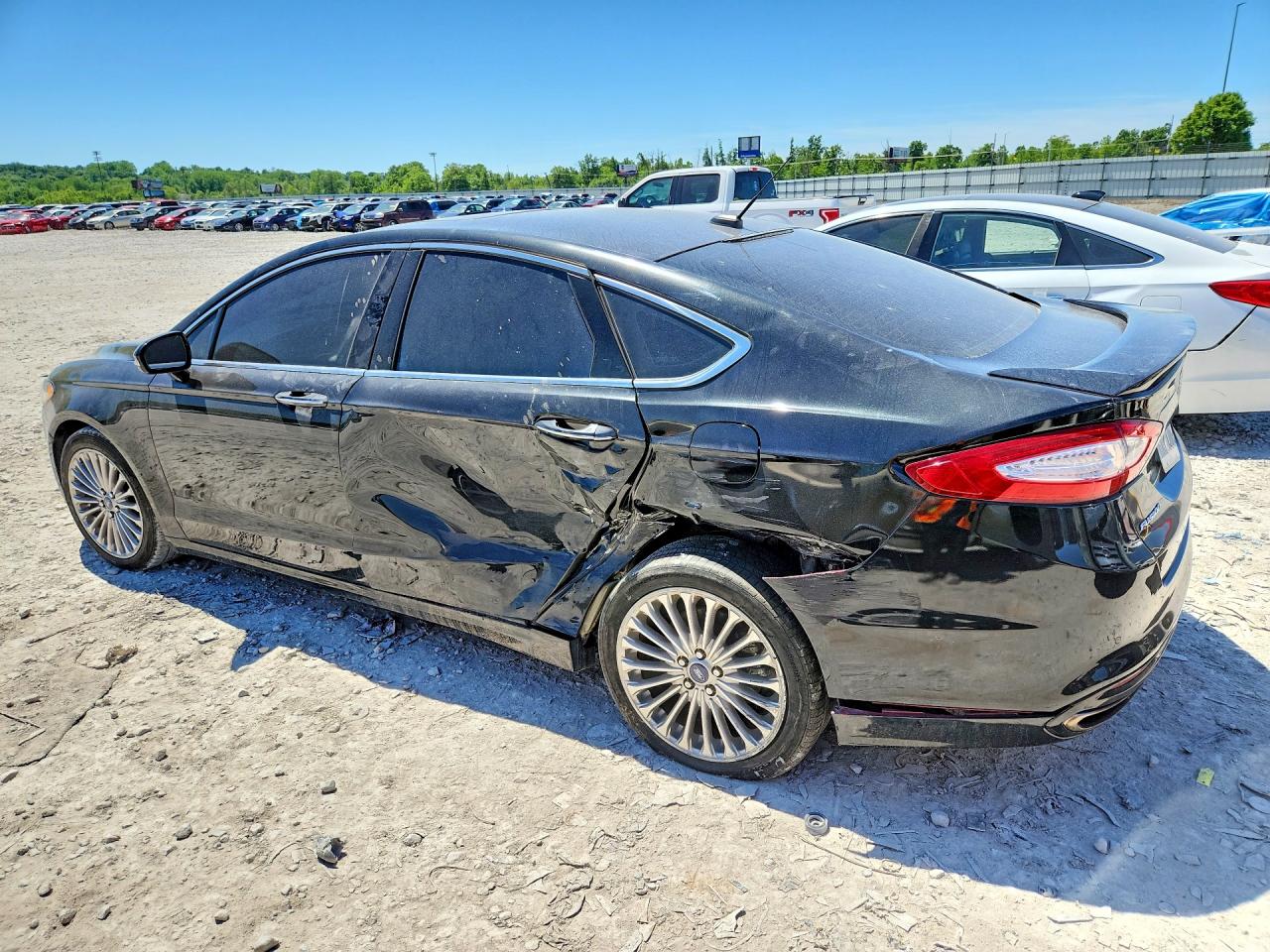 2014 FORD FUSION TITANIUM photo 2