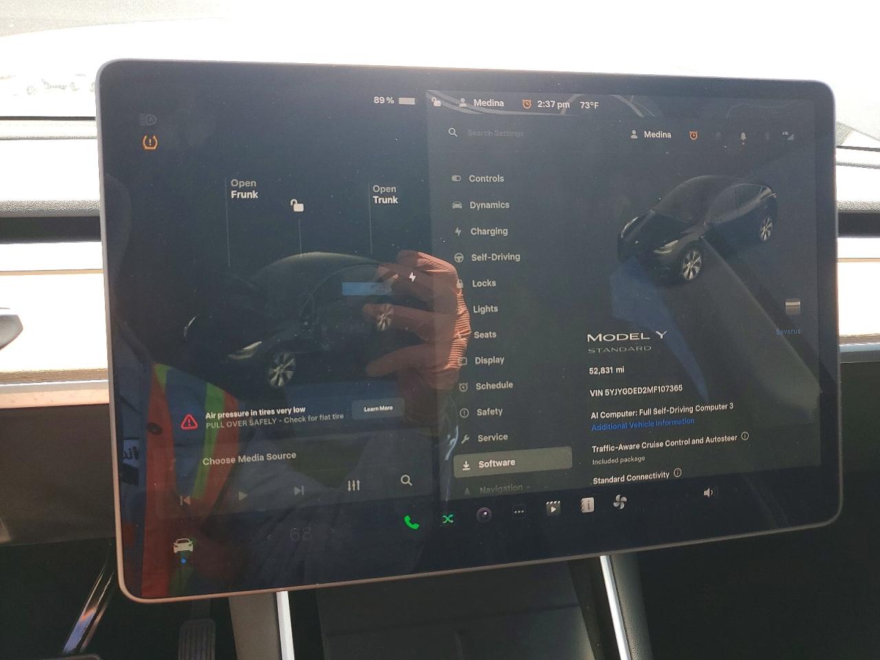 2021 TESLA MODEL Y photo 9