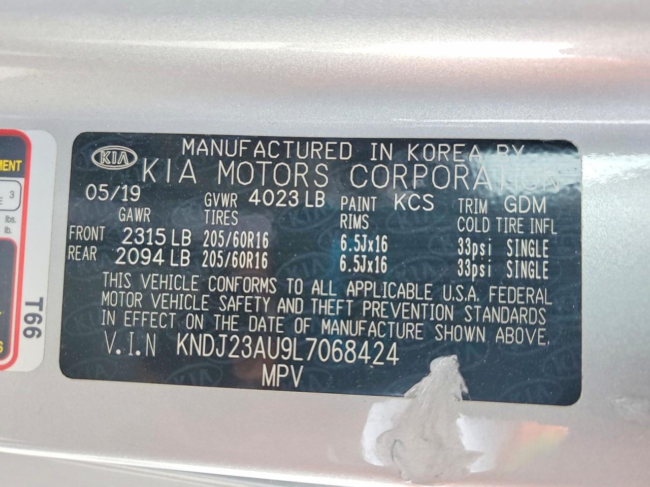 2020 KIA SOUL LX photo 23