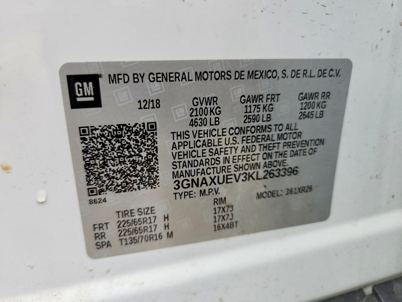 2019 CHEVROLET EQUINOX LT photo 27