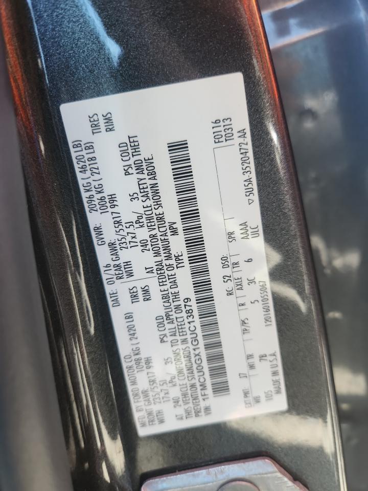 2016 FORD ESCAPE SE photo 25