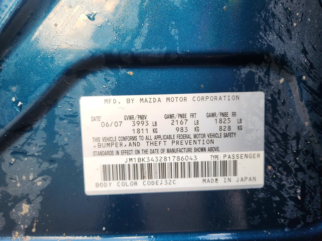 2008 MAZDA 3 HATCHBACK photo 25