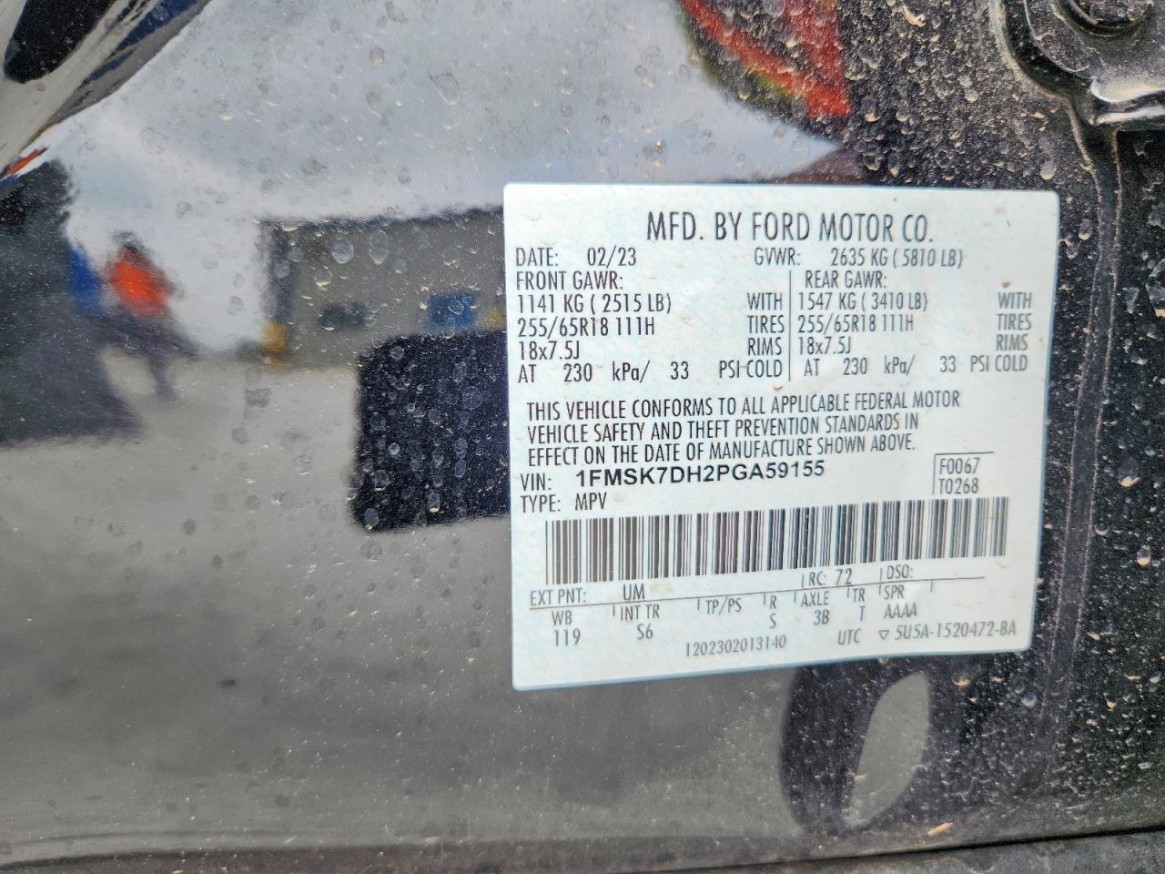 2023 FORD EXPLORER XLT photo 37