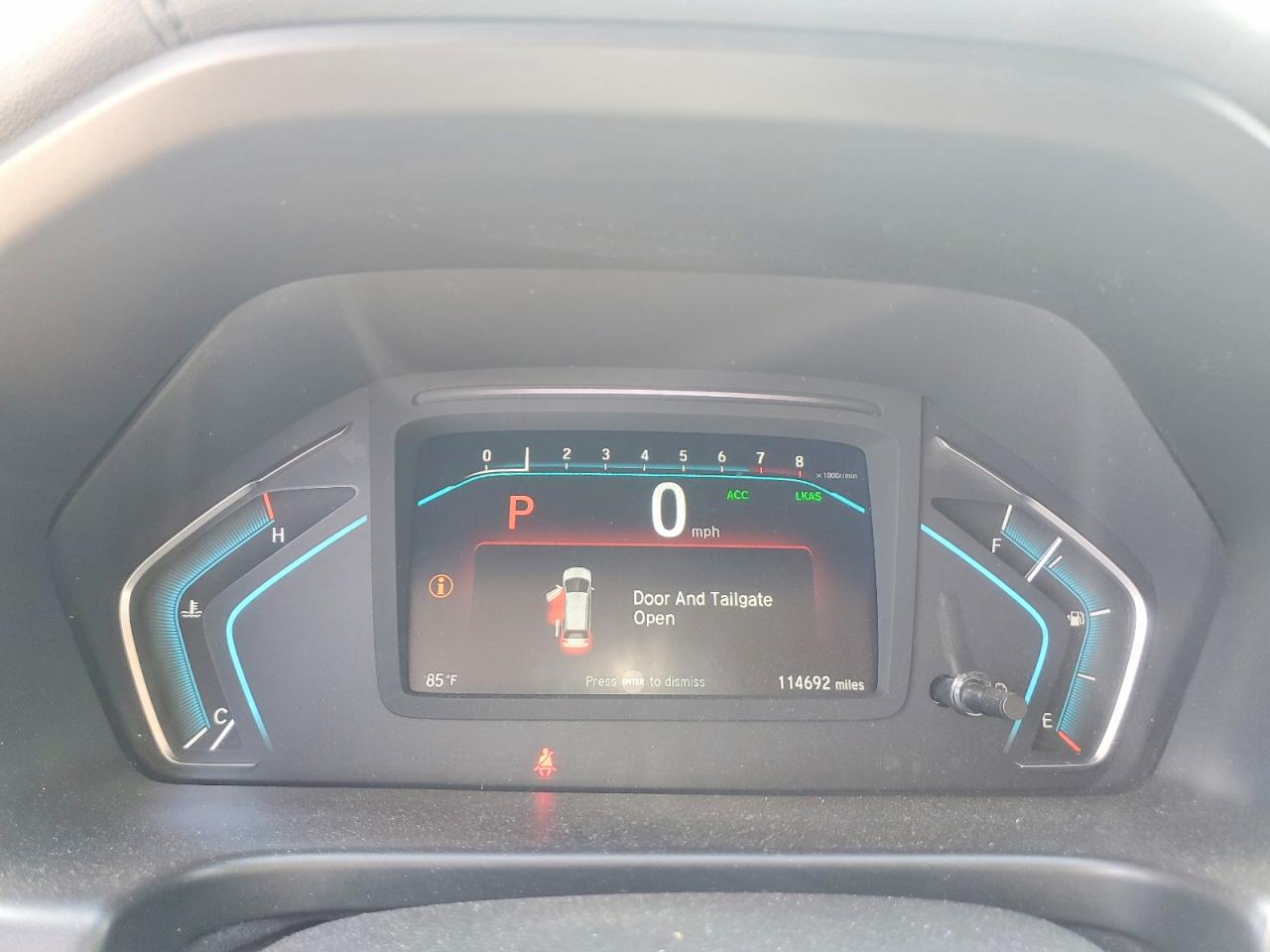 2019 HONDA ODYSSEY EXL photo 9