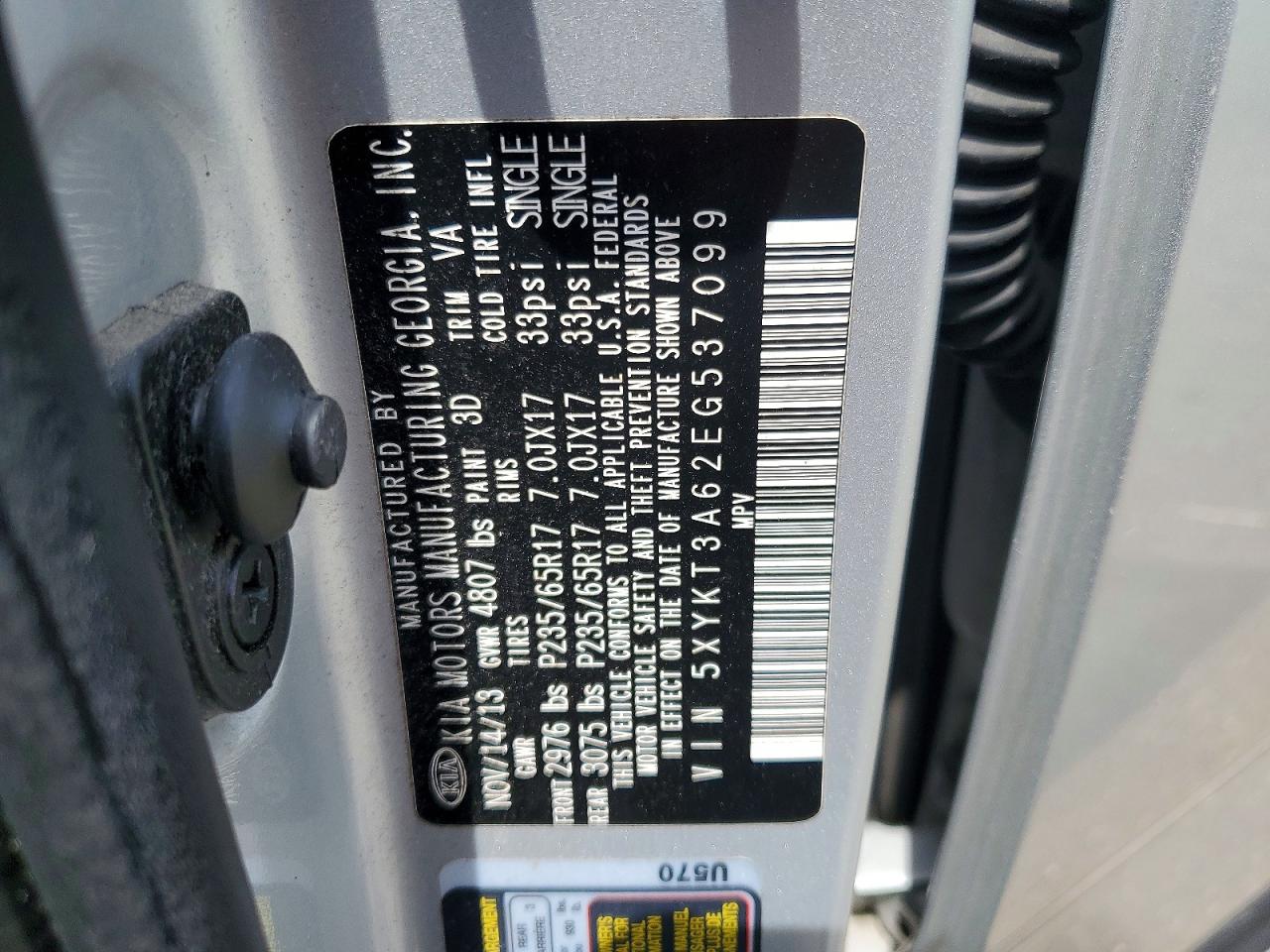 2014 KIA SORENTO LX photo 37