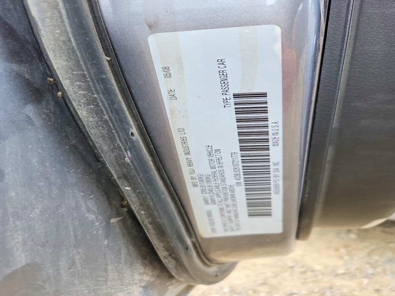 2009 SUBARU LEGACY 2.5I LIMITED photo 34