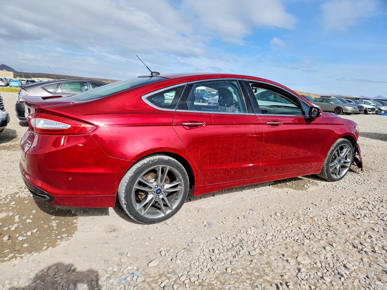 2013 FORD FUSION TITANIUM photo 5