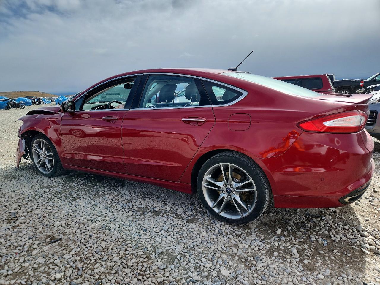 2013 FORD FUSION TITANIUM photo 3