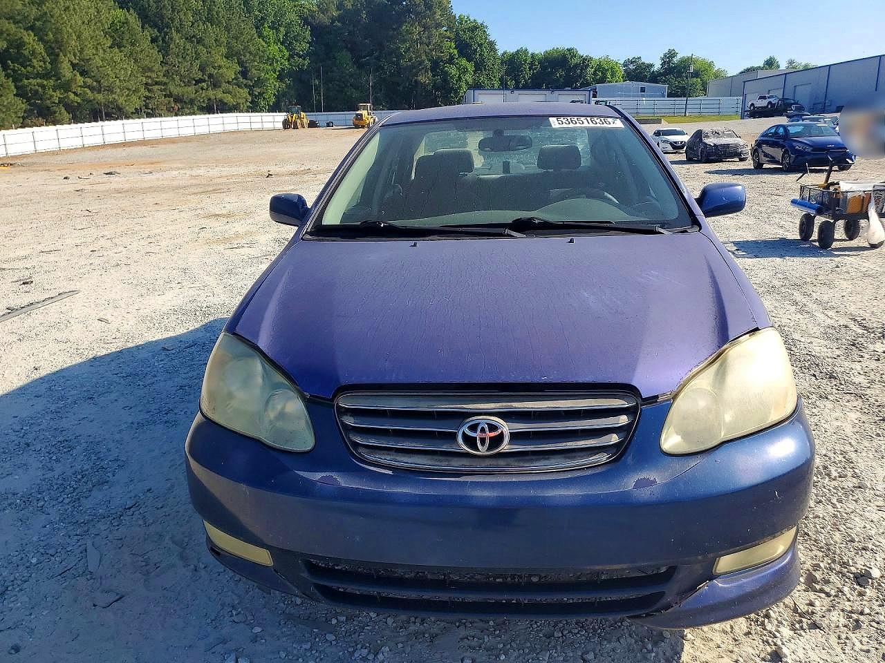 2003 TOYOTA COROLLA S photo 9