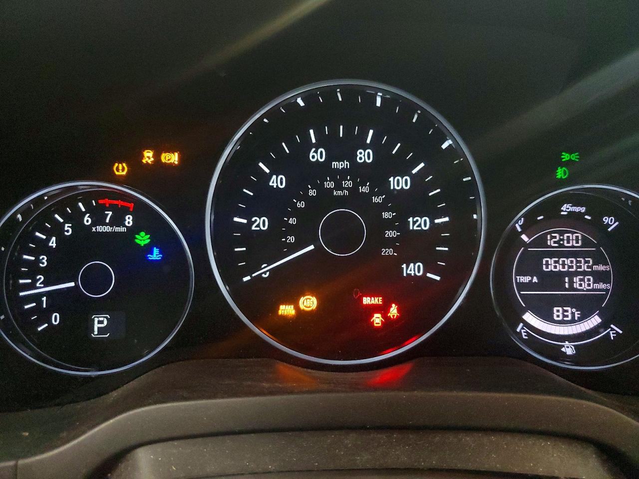 2016 HONDA HR-V EX photo 9