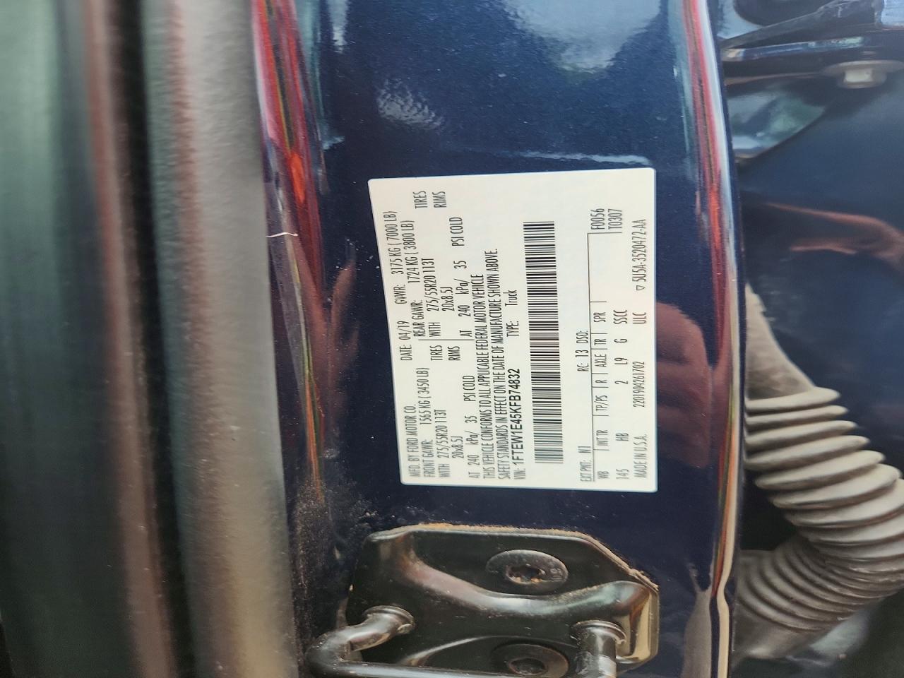 2019 FORD F150 SUPERCREW photo 23