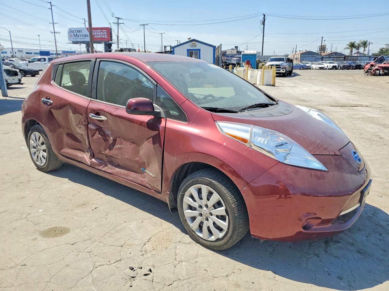 2017 NISSAN LEAF S photo 7