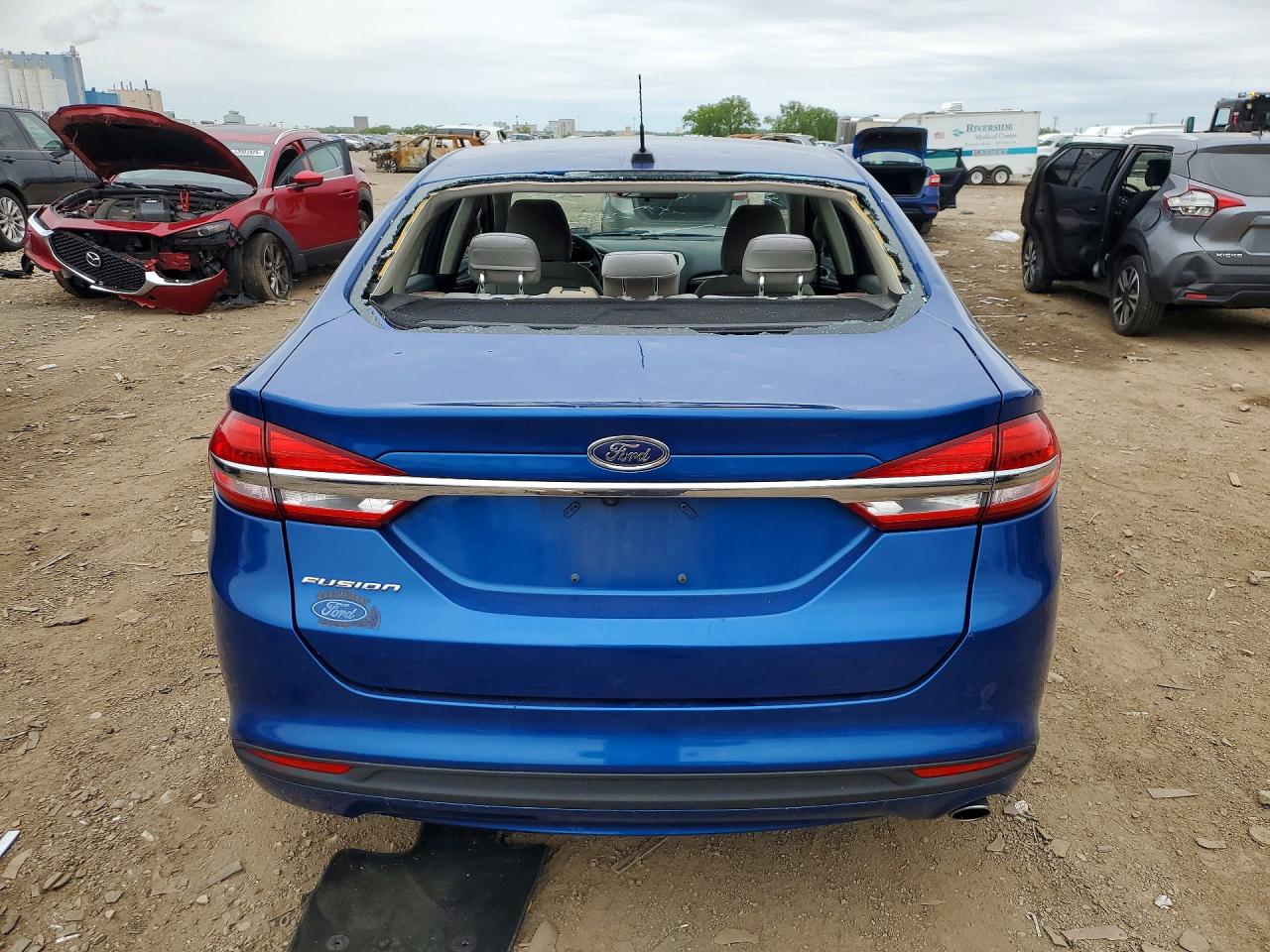 2017 FORD FUSION S photo 11