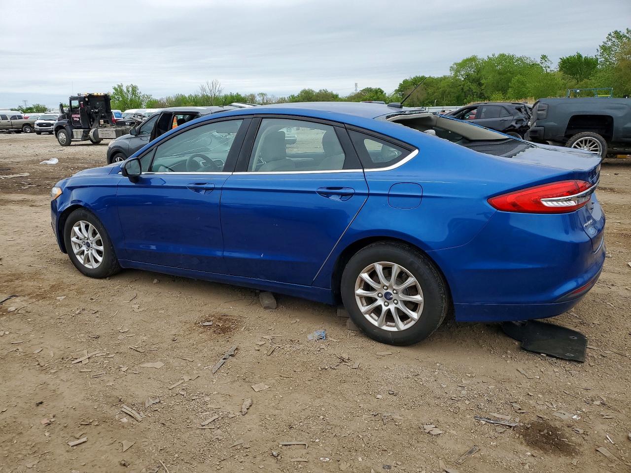 2017 FORD FUSION S photo 3