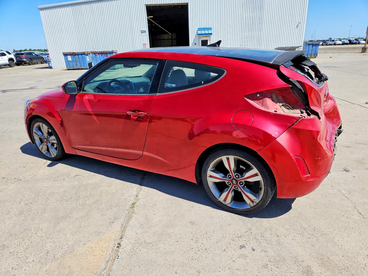 2013 HYUNDAI VELOSTER BASE photo 4