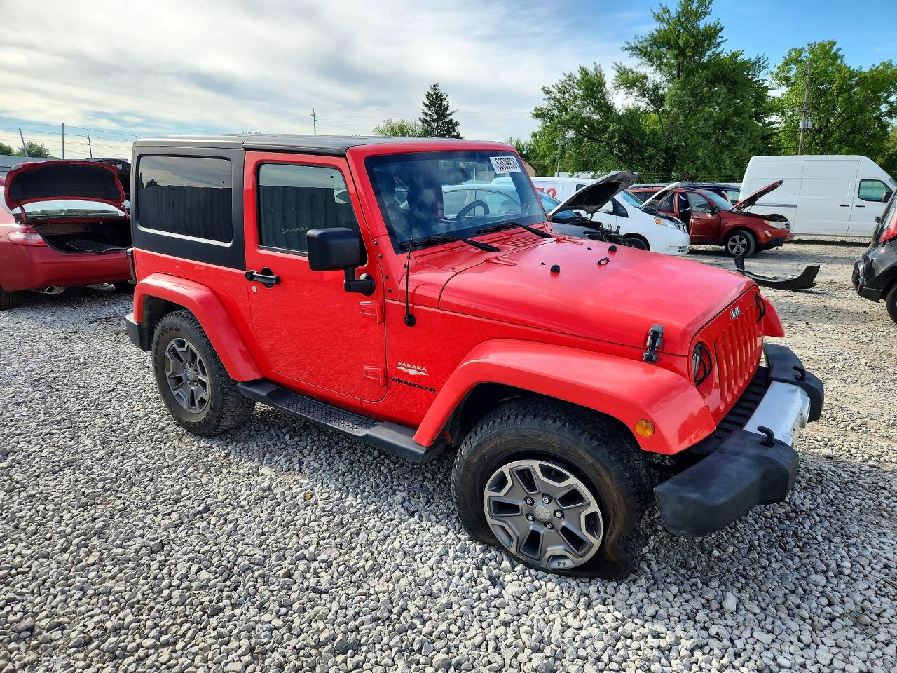 2013 JEEP WRANGLER SAHARA photo 7