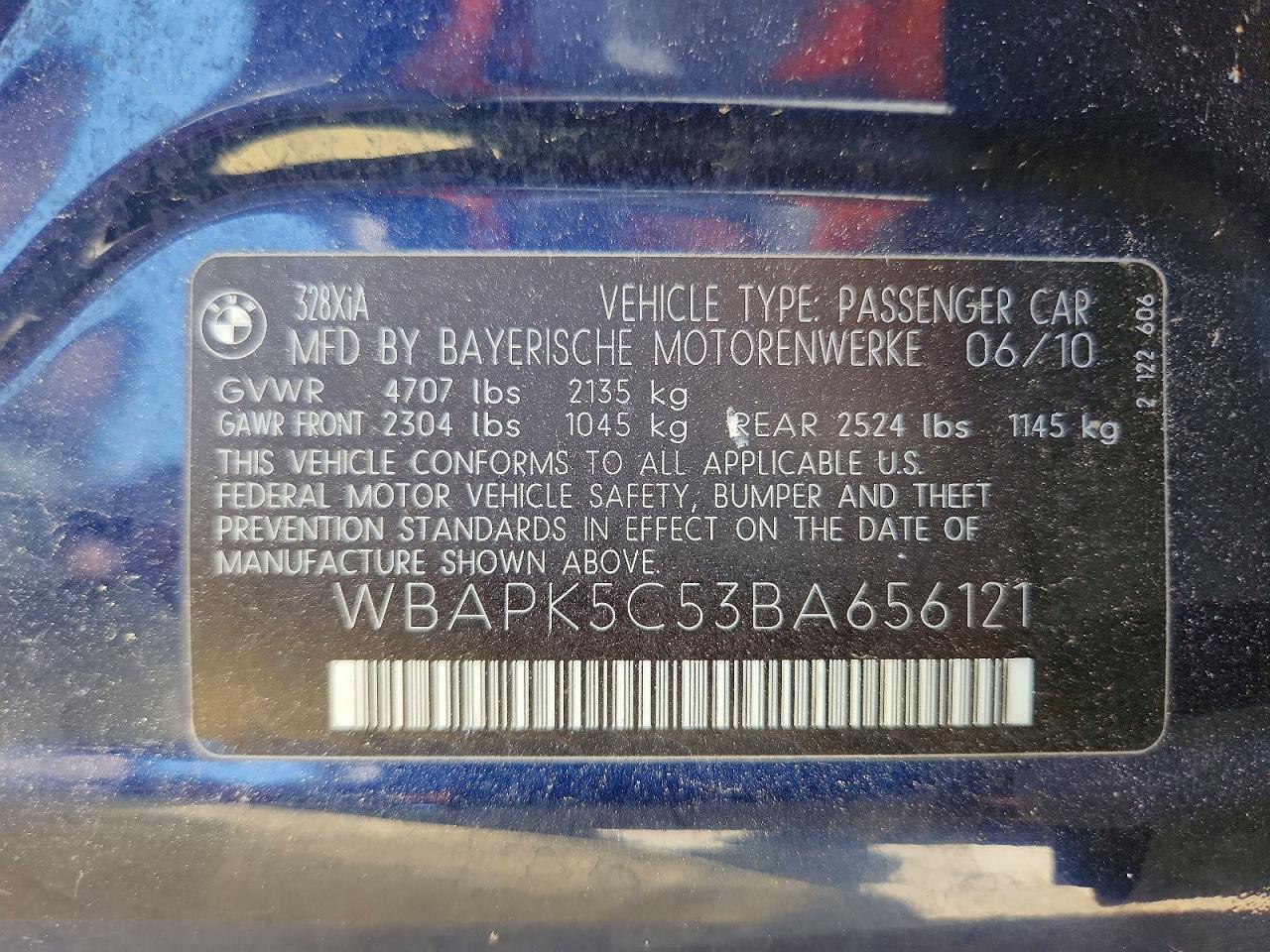 2011 BMW 328 XI SULEV photo 13