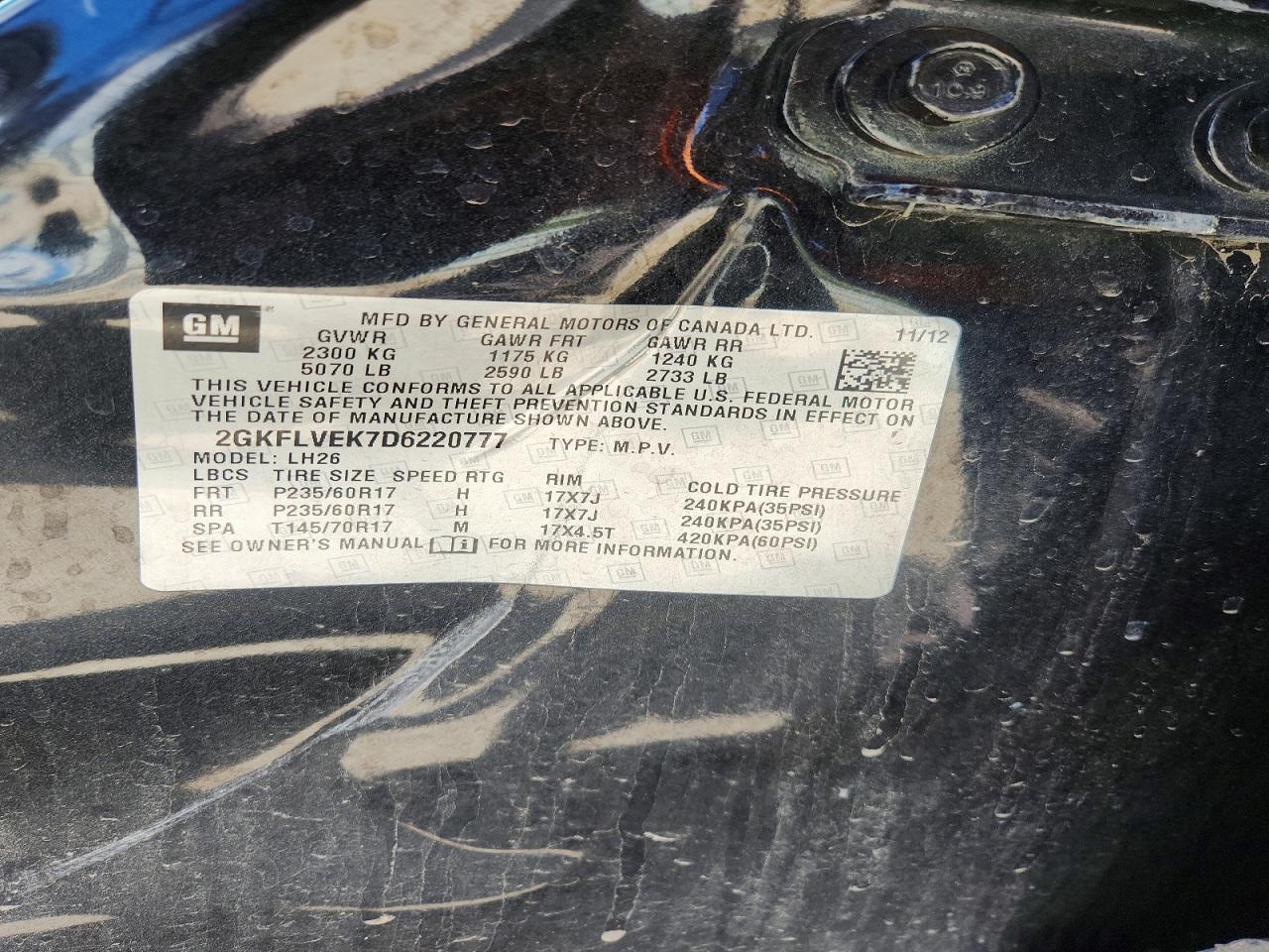 2013 GMC TERRAIN SLT photo 25