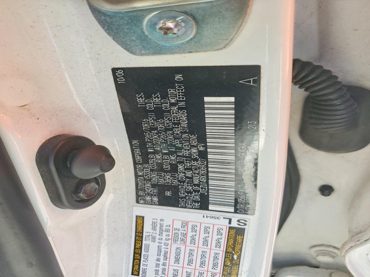 2007 TOYOTA 4RUNNER SR5 photo 34