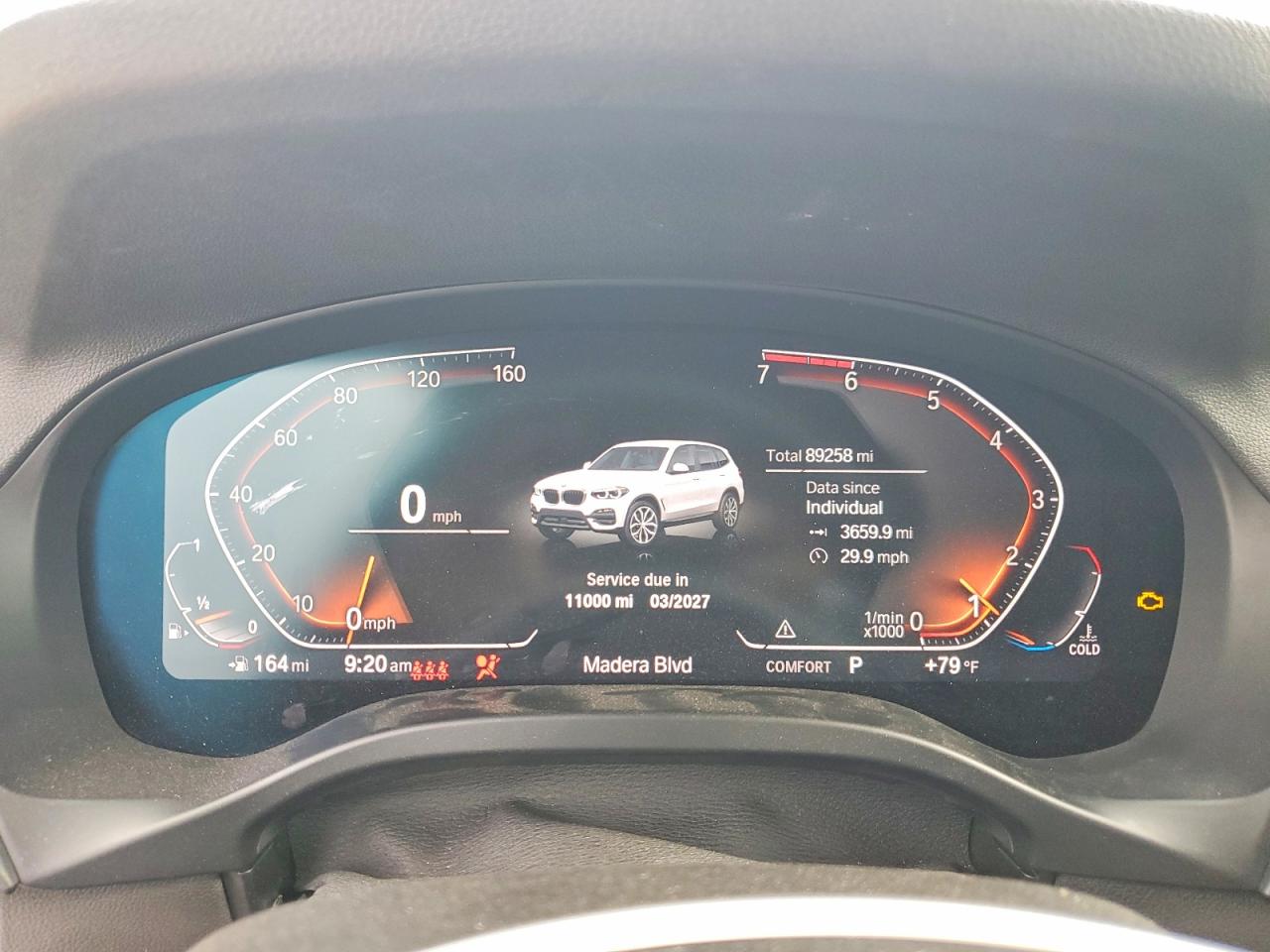2020 BMW X3 SDRIVE30I photo 17