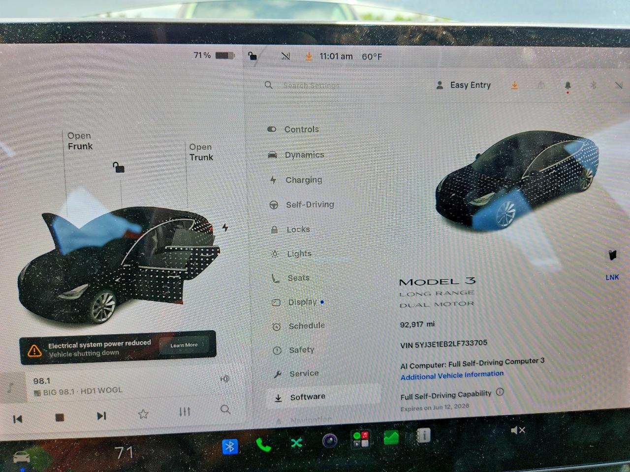 2020 TESLA MODEL 3 photo 9
