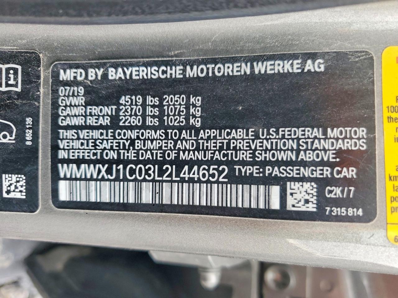 2020 MINI COOPER S CLUBMAN ALL4 photo 23