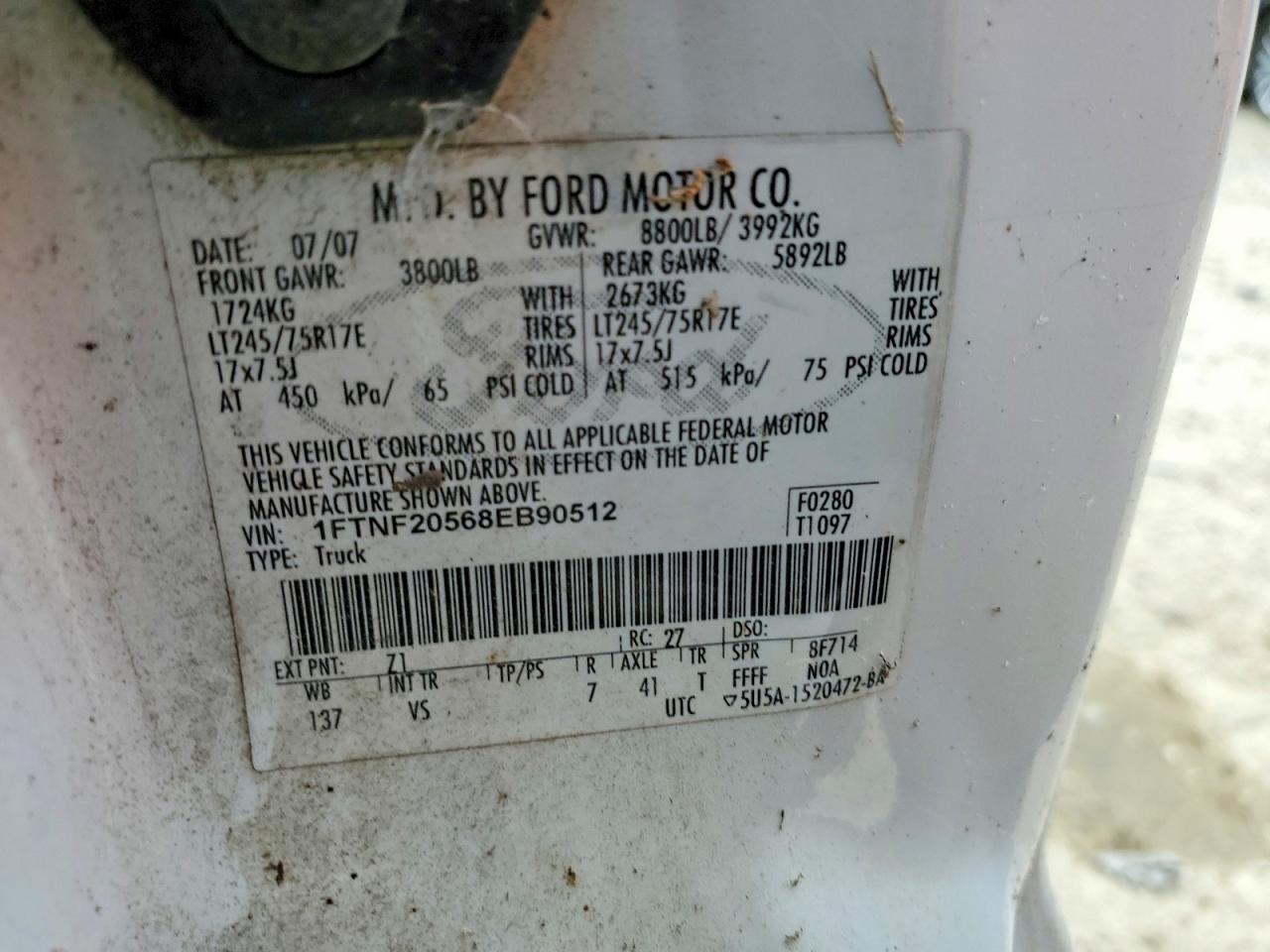 2008 FORD F250 SUPER DUTY photo 34