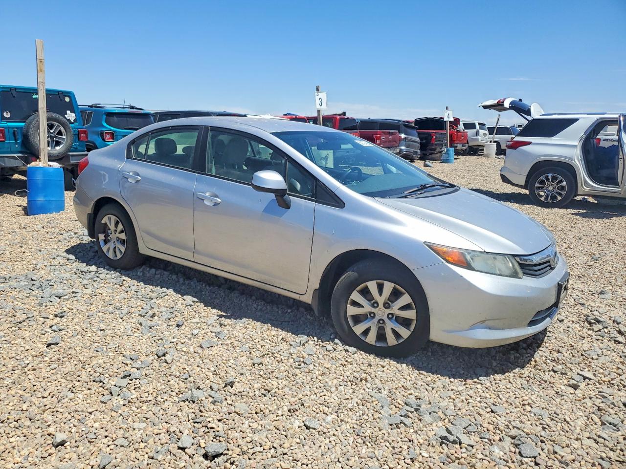 2012 HONDA CIVIC LX photo 7
