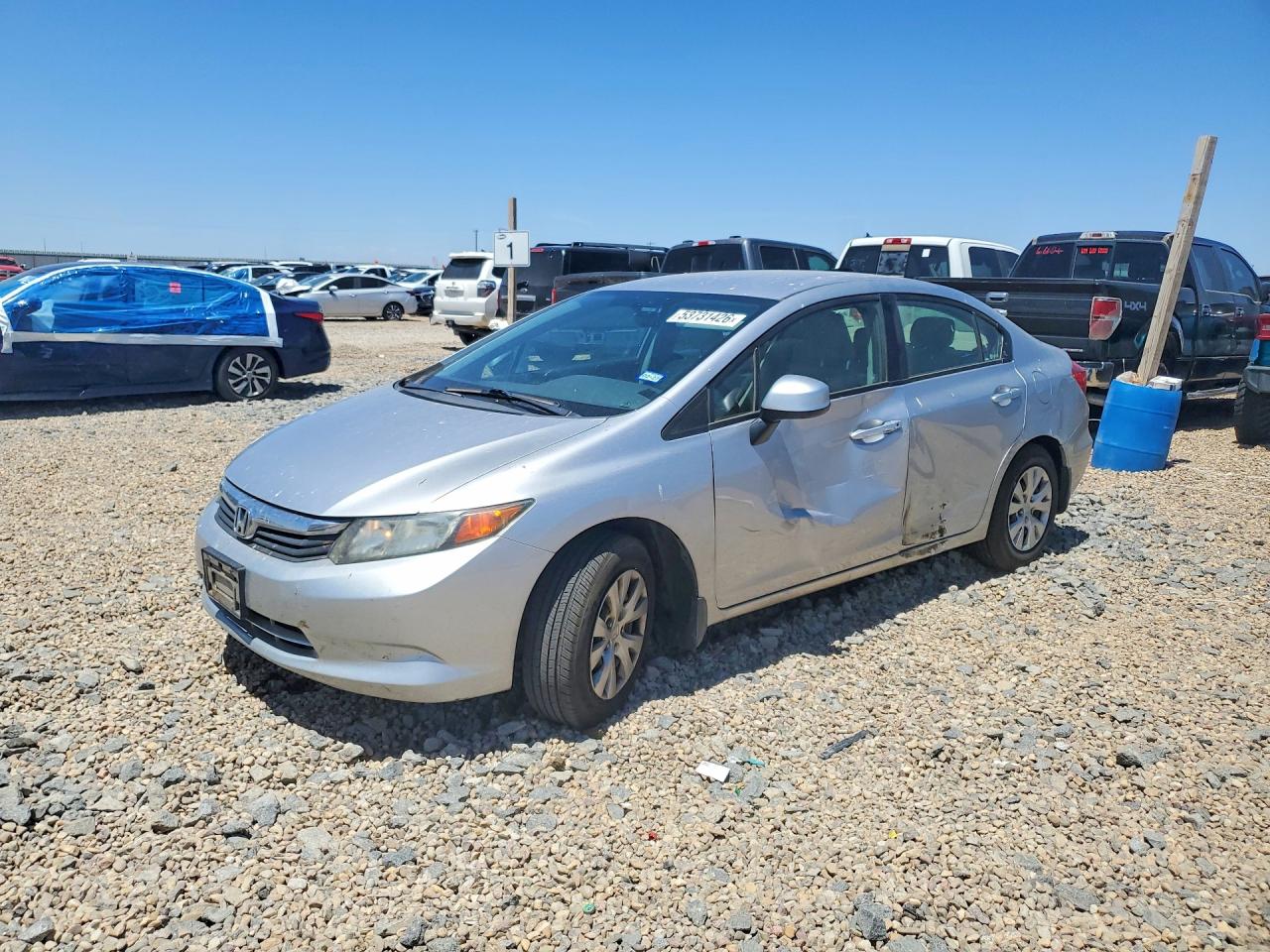 2012 HONDA CIVIC LX photo 9