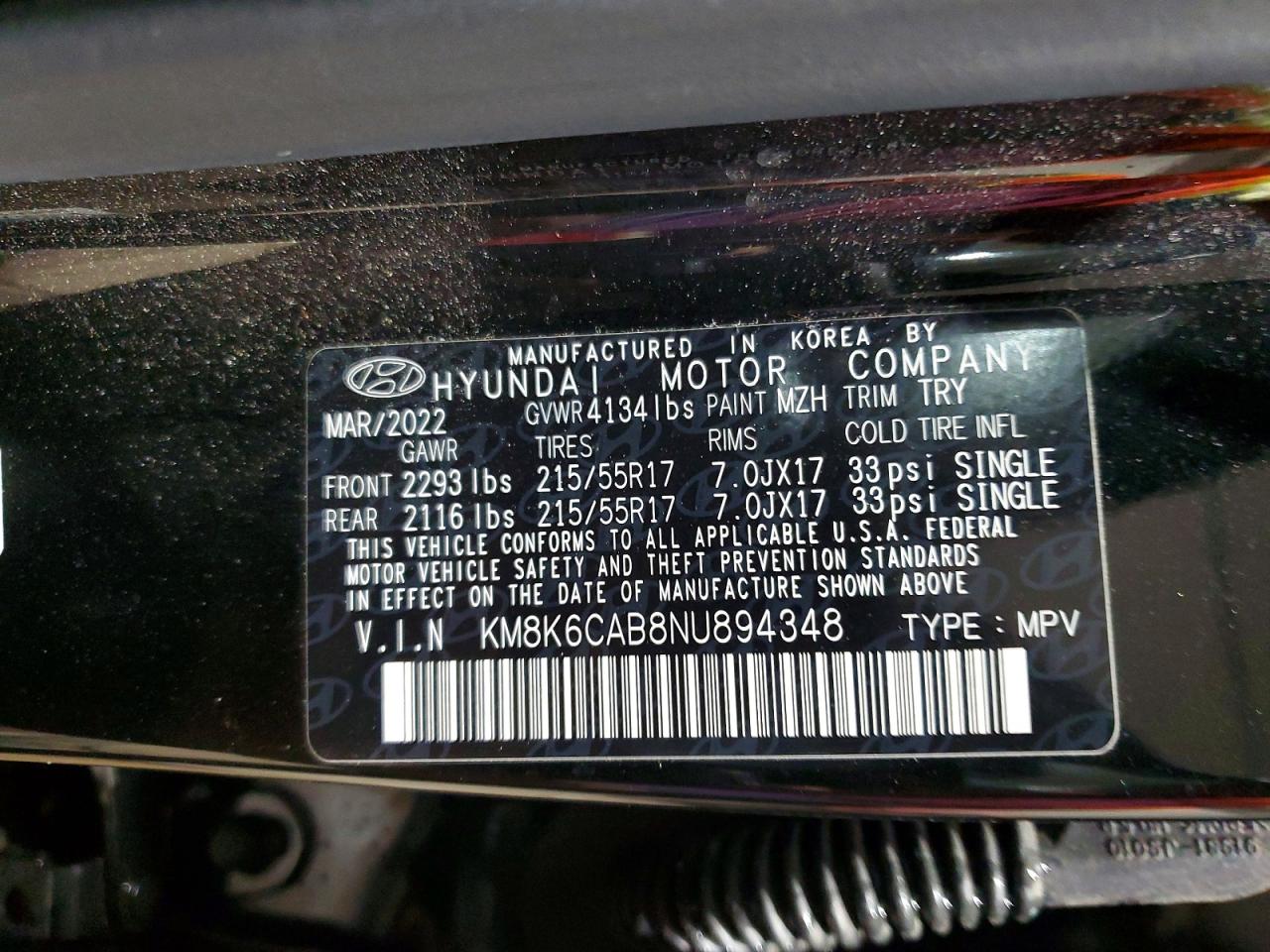 2022 HYUNDAI KONA SEL photo 25