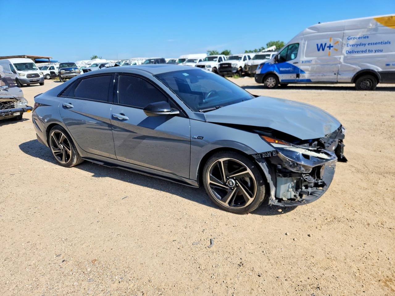 2021 HYUNDAI ELANTRA N LINE photo 7