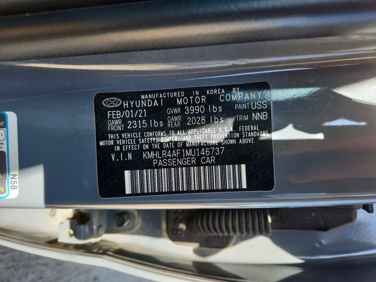 2021 HYUNDAI ELANTRA N LINE photo 25
