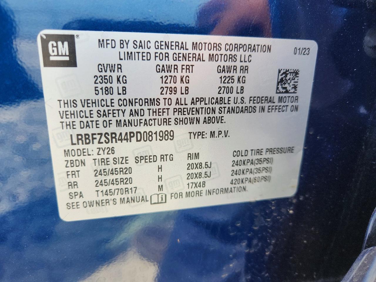 2023 BUICK ENVISION AVENIR photo 34