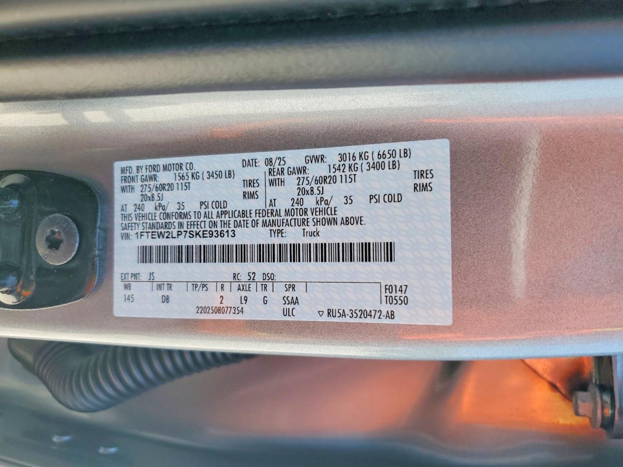 2025 FORD F150 STX photo 13