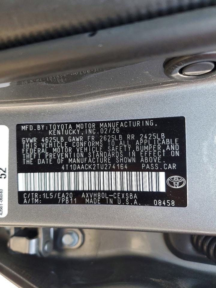 2026 TOYOTA CAMRY SE photo 25