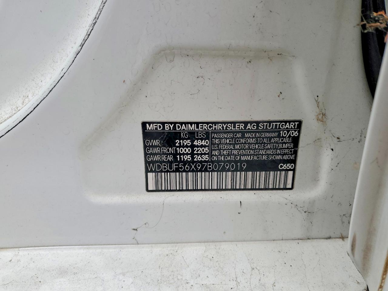 2007 MERCEDES-BENZ E 350 photo 34