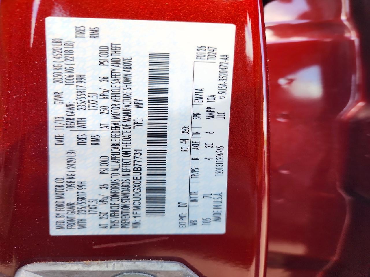 2014 FORD ESCAPE SE photo 34