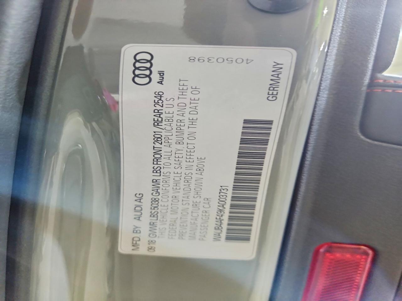 2019 AUDI S4 PREMIUM PLUS photo 34