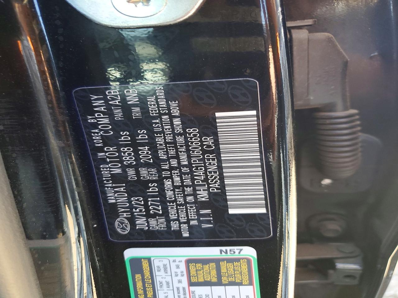 2023 HYUNDAI ELANTRA LIMITED photo 23