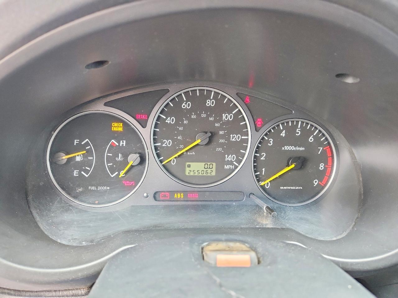 2002 SUBARU IMPREZA WRX photo 9