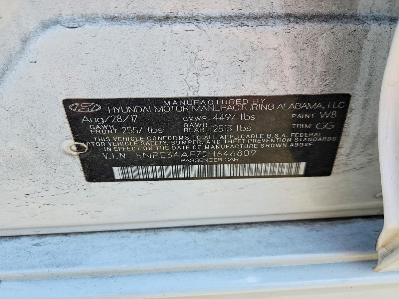 2018 HYUNDAI SONATA SEL photo 34