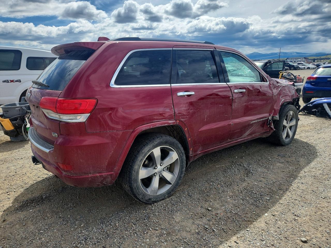 2014 JEEP GRAND CHEROKEE OVERLAND photo 3