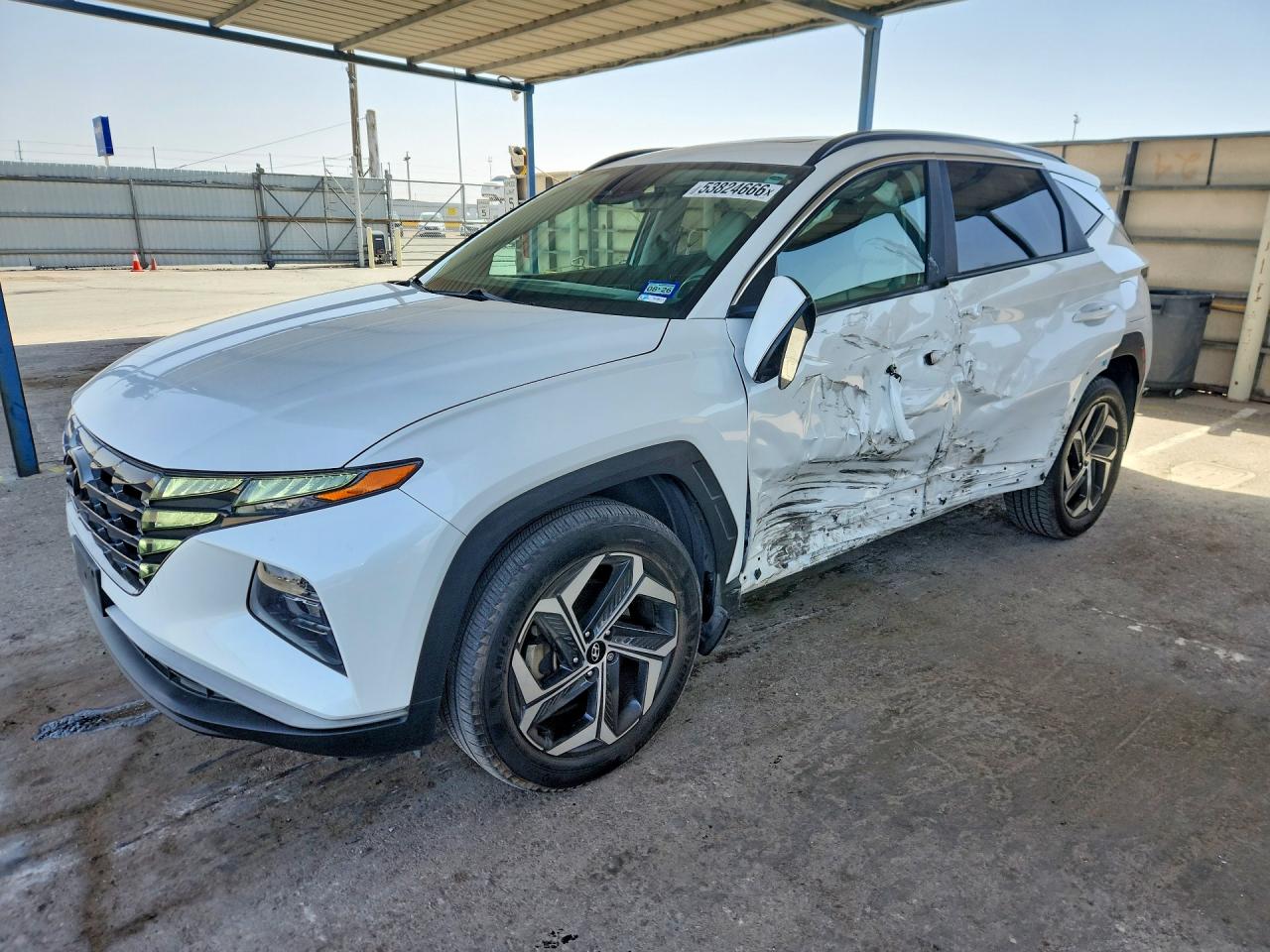 2022 HYUNDAI TUCSON — SIDE damage — photo 1