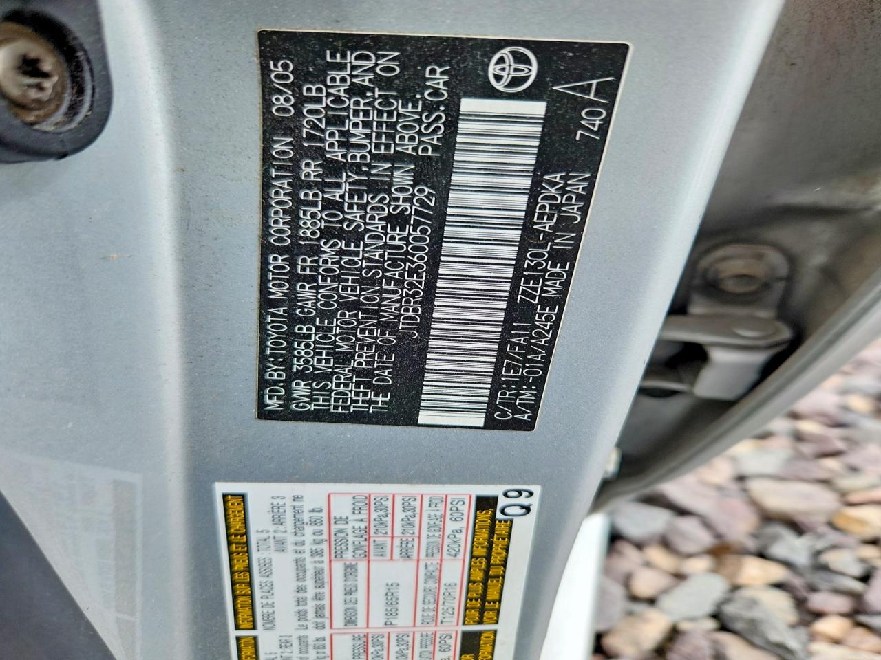 2006 TOYOTA COROLLA CE photo 23